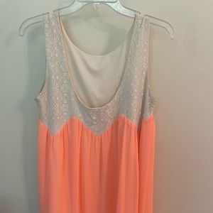 *BOGO* Eligible! Peach baby doll dress